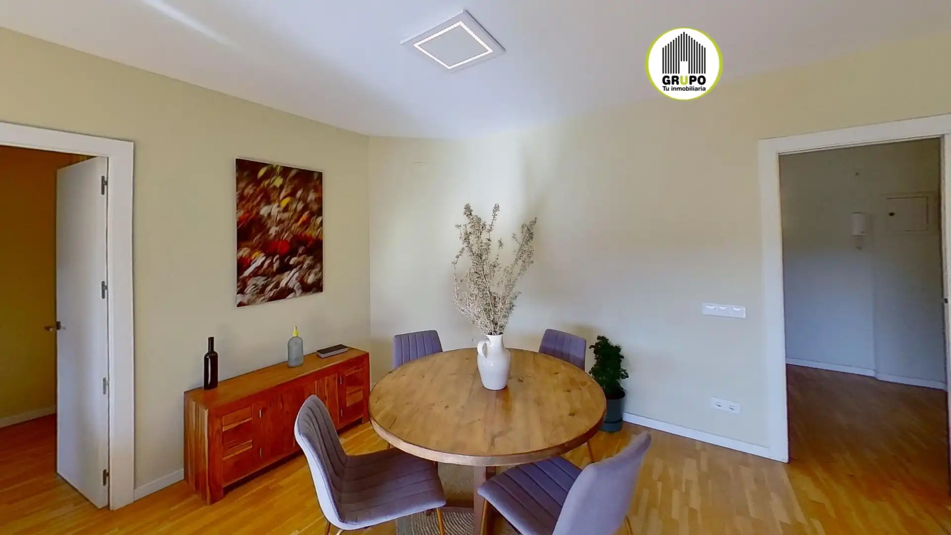 Dining room of Flat for rent in Begues  with Heating, Private garden and Parquet flooring
