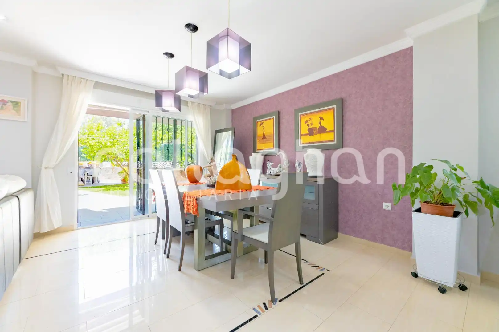 Comedor de Casa o chalet en venta en Llíria con Aire acondicionado, Jardín privado y Terraza