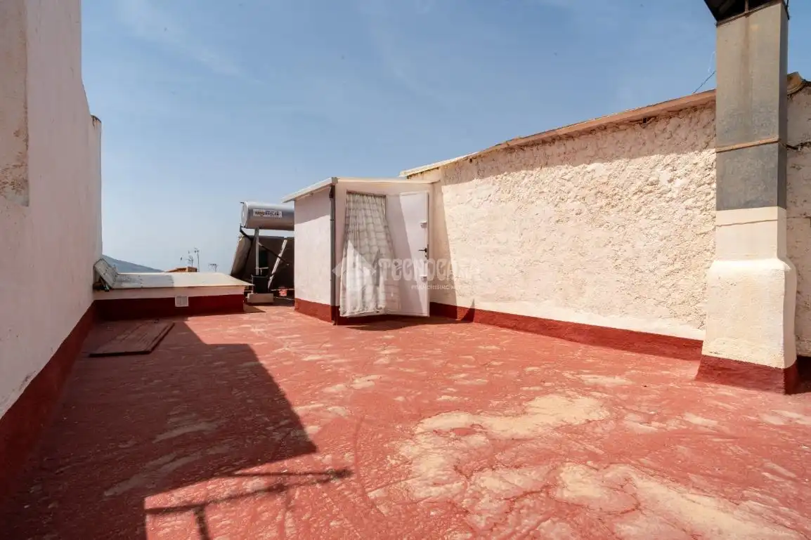 Terrasse von Einfamilien-Reihenhaus zum Verkauf in Lanjarón mit Klimaanlage, Heizung und Terrasse