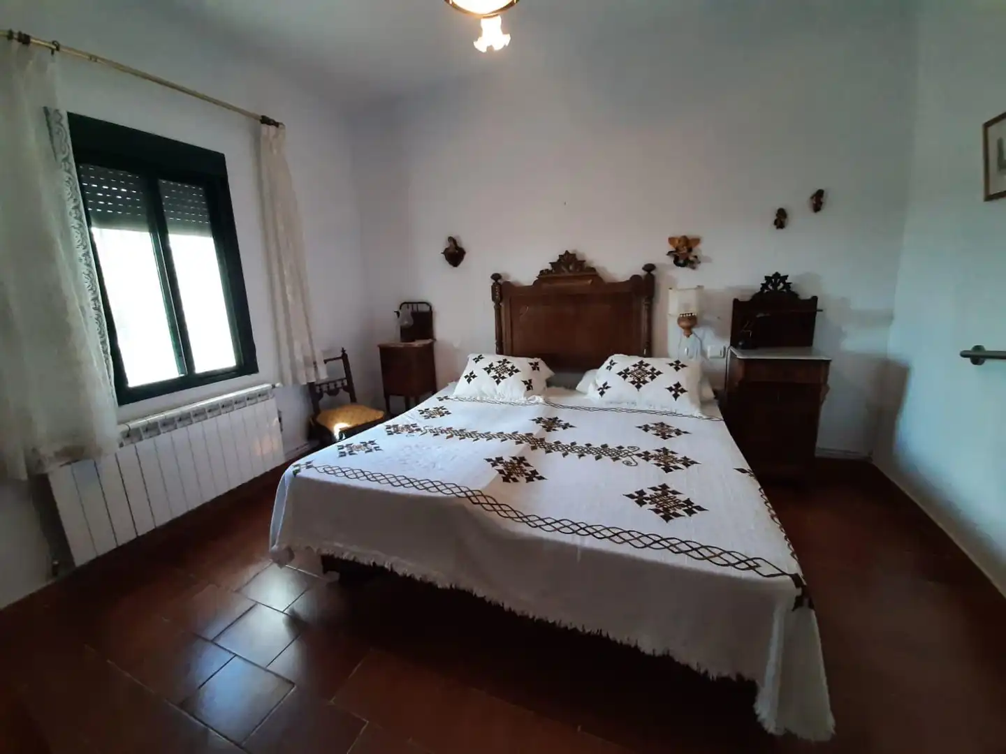Bedroom of Houses for sale in Ceclavín  with Air Conditioner, Heating and Private garden