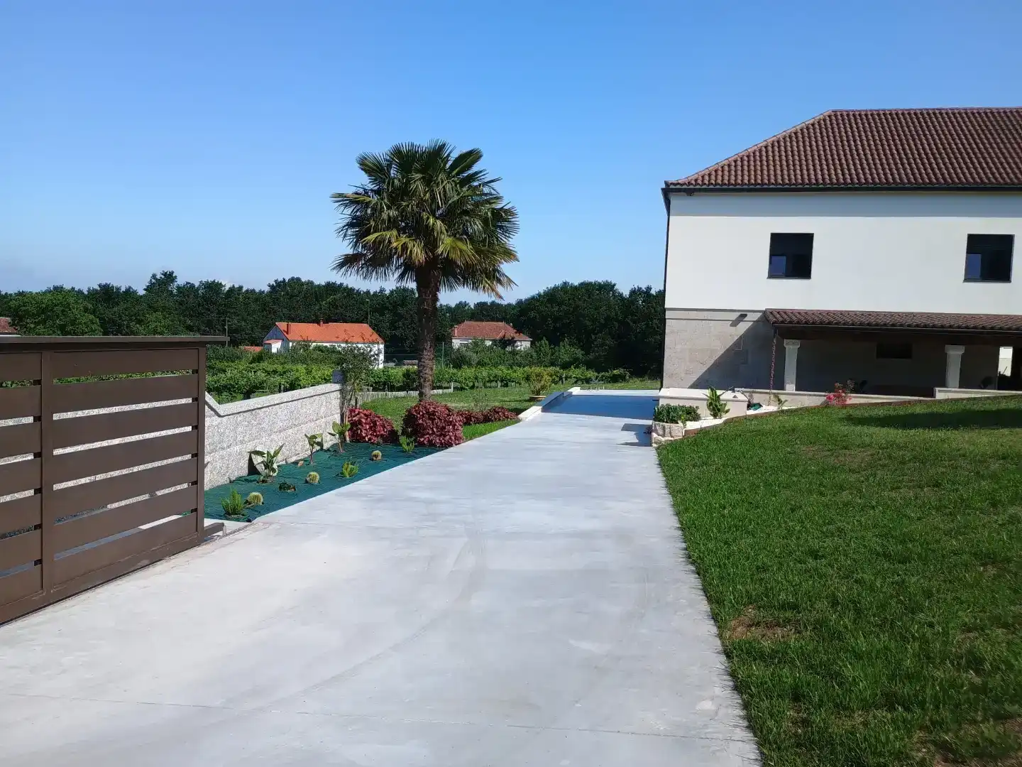 Terrassa de Casa o xalet en venda en Moraña amb Piscina
