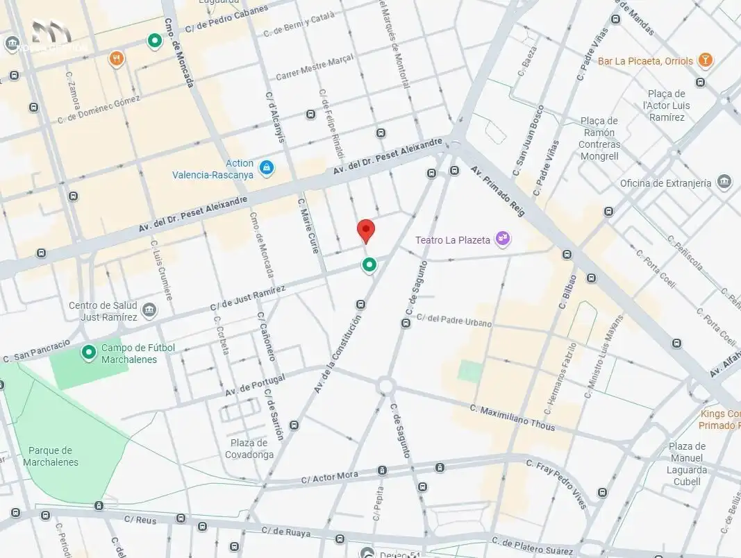 Vista exterior de Piso en venta en Valencia