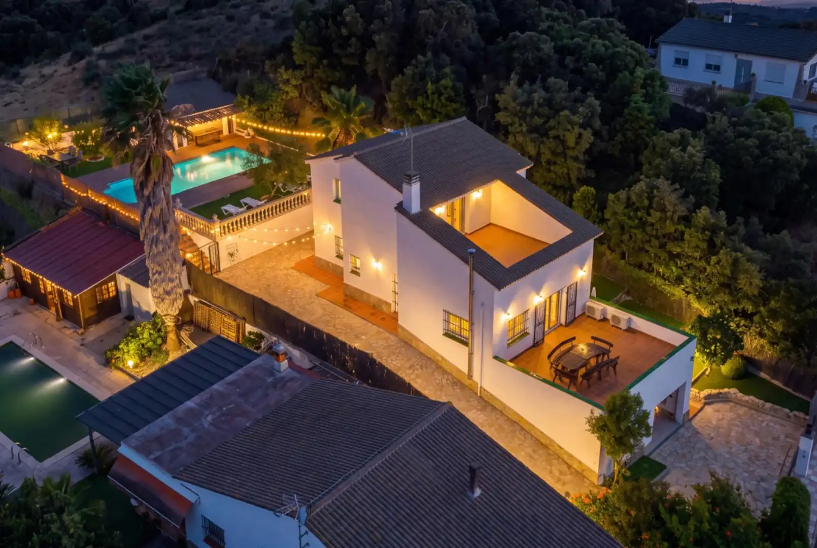 Vista exterior de Casa o chalet en venta en Vidreres con Aire acondicionado, Calefacción y Jardín privado