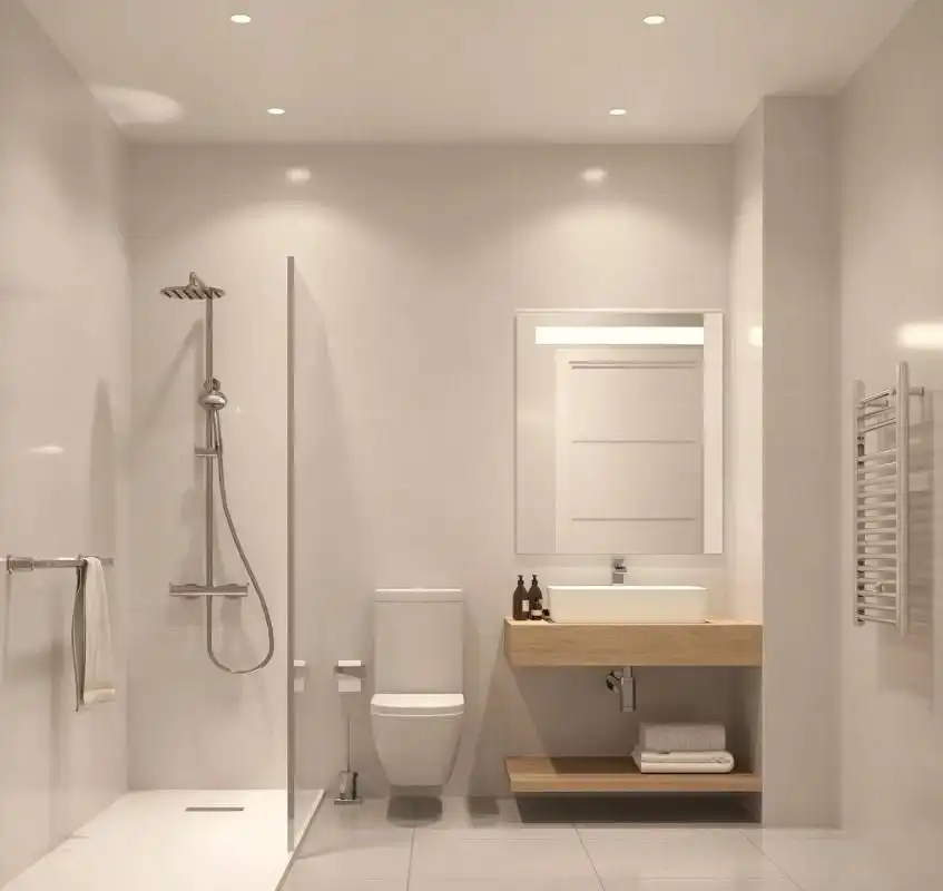 Bany de Apartament en venda en Jávea / Xàbia amb Alarma i Piscina comunitària