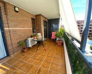 Balcony of Flat for sale in  Granada Capital  with Terrace, Furnished and Oven