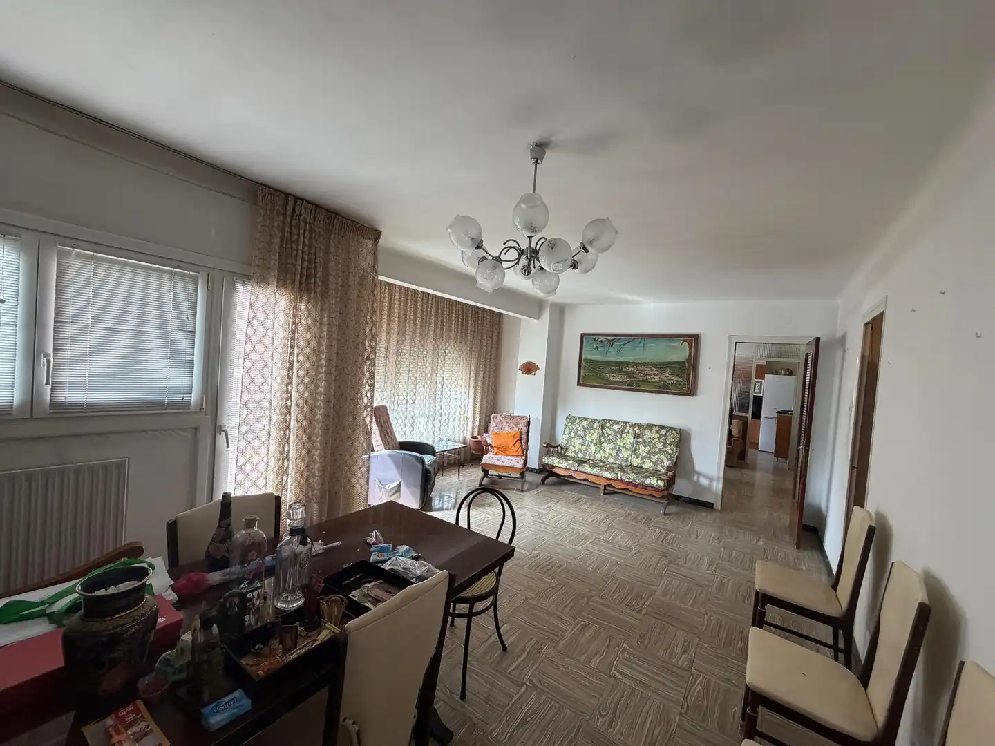 Wohnzimmer von Wohnung zum Verkauf in Cervera mit Heizung, Abstellraum und Möbliert