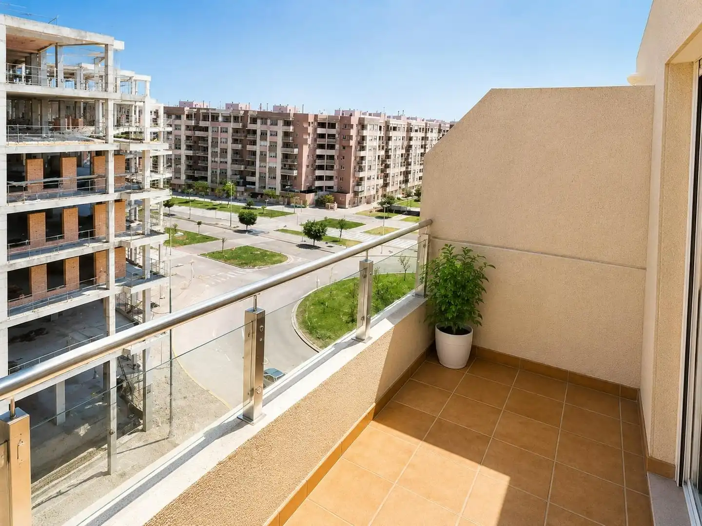 Balcony of Flat for rent in Málaga  with Terrace and Storage room