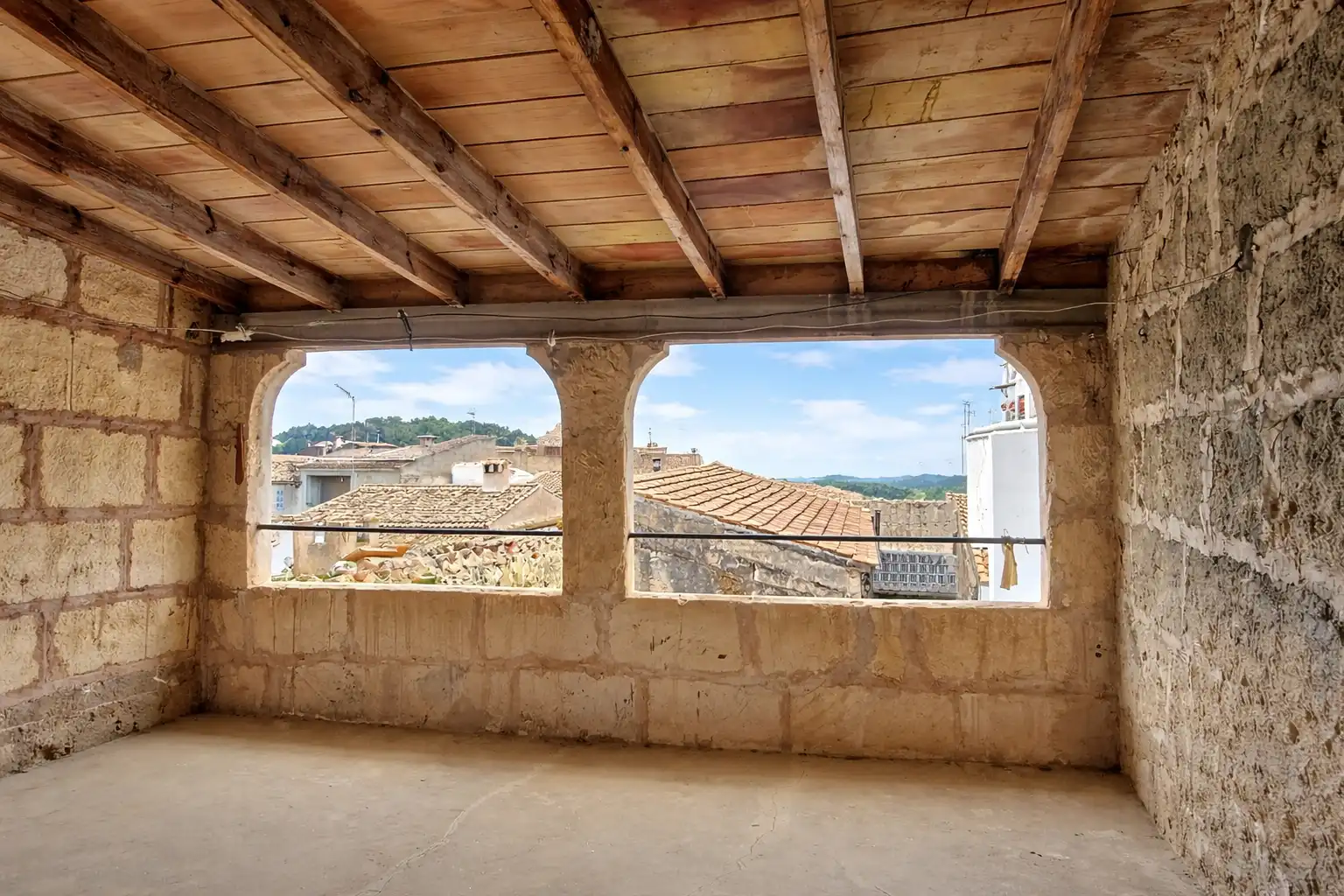 Terraza de Casa o chalet de alquiler en Santa Margalida con Terraza, Amueblado y Horno