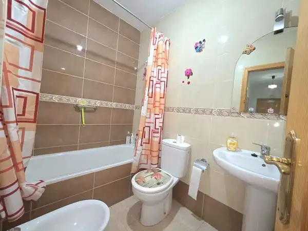 Bathroom of Flat for sale in Pulpí  with Air Conditioner, Heating and Furnished