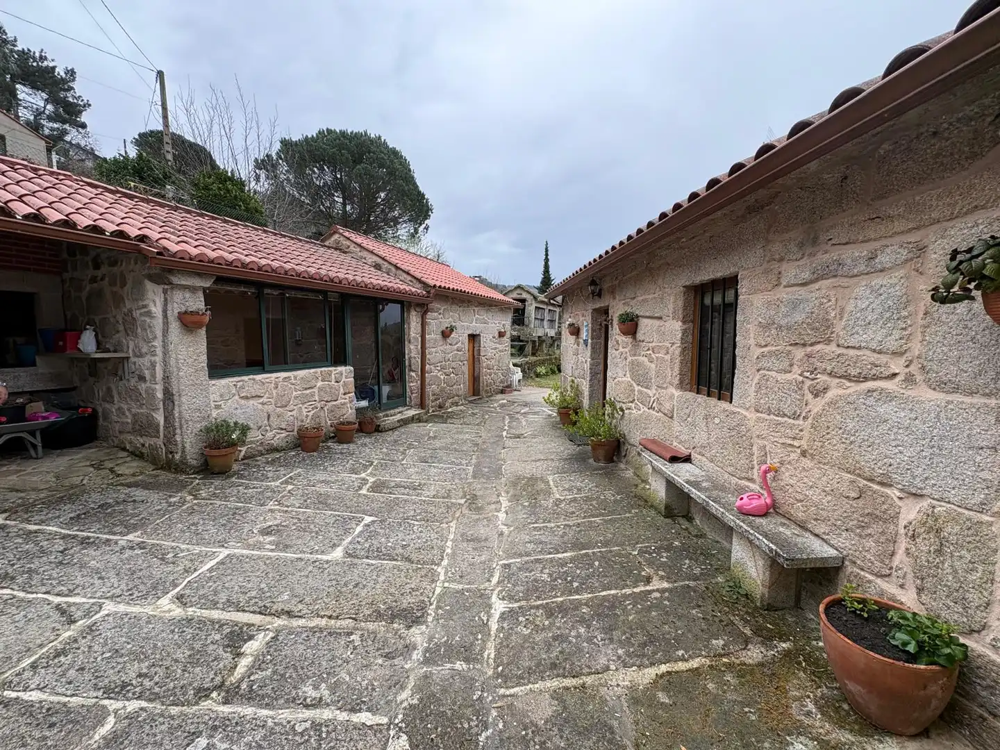 Exterior view of Houses for rent in Covelo  with Private garden, Swimming Pool and Furnished