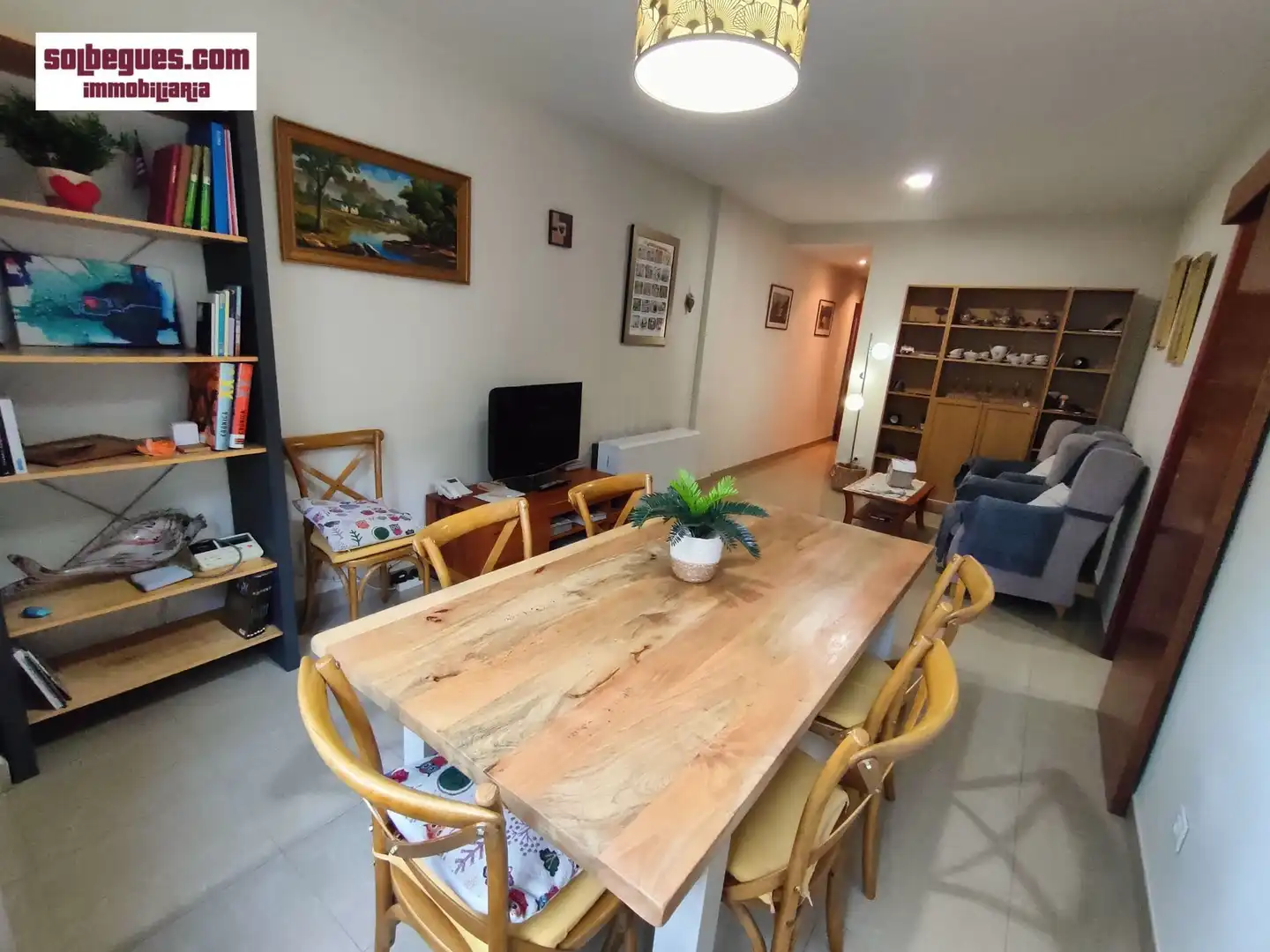 Dining room of Flat for sale in Begues  with Heating and Storage room