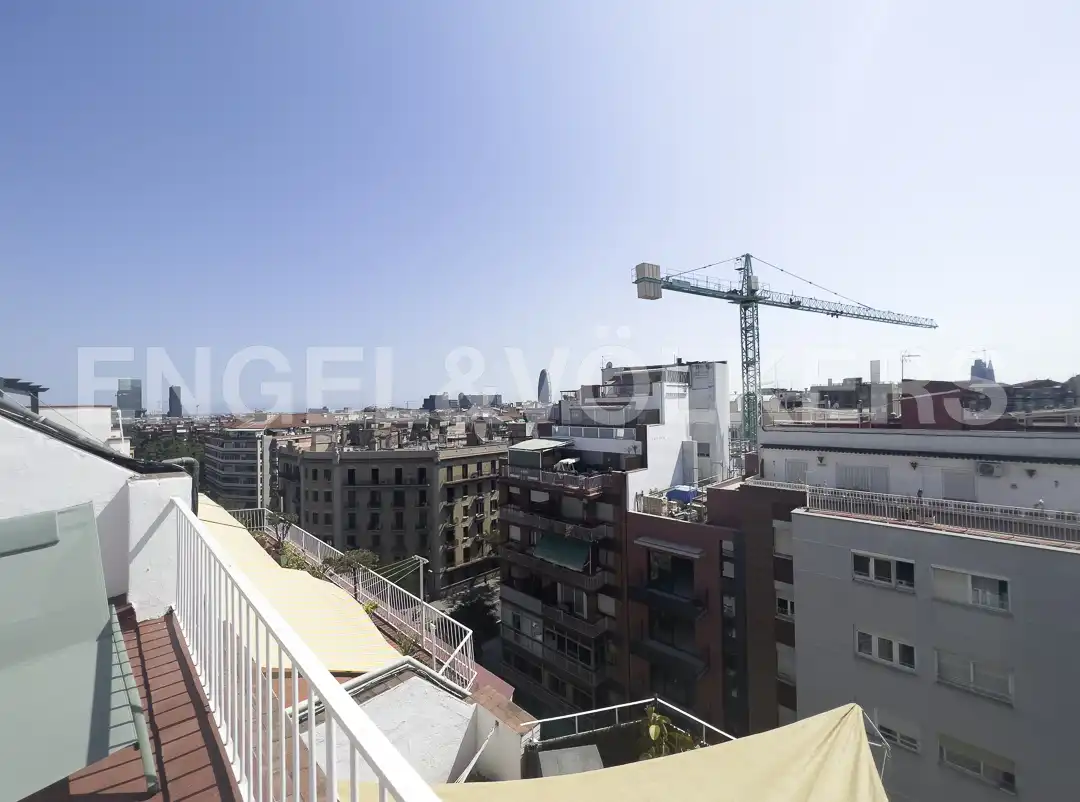 Terrassa de Pis de lloguer en Barcelona amb Aire condicionat, Calefacció i Parquet