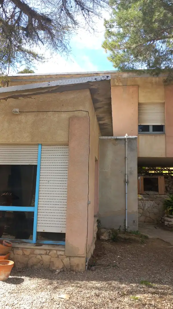 Vista exterior de Casa o chalet en venta en La Torre de Claramunt con Terraza, Trastero y Alarma