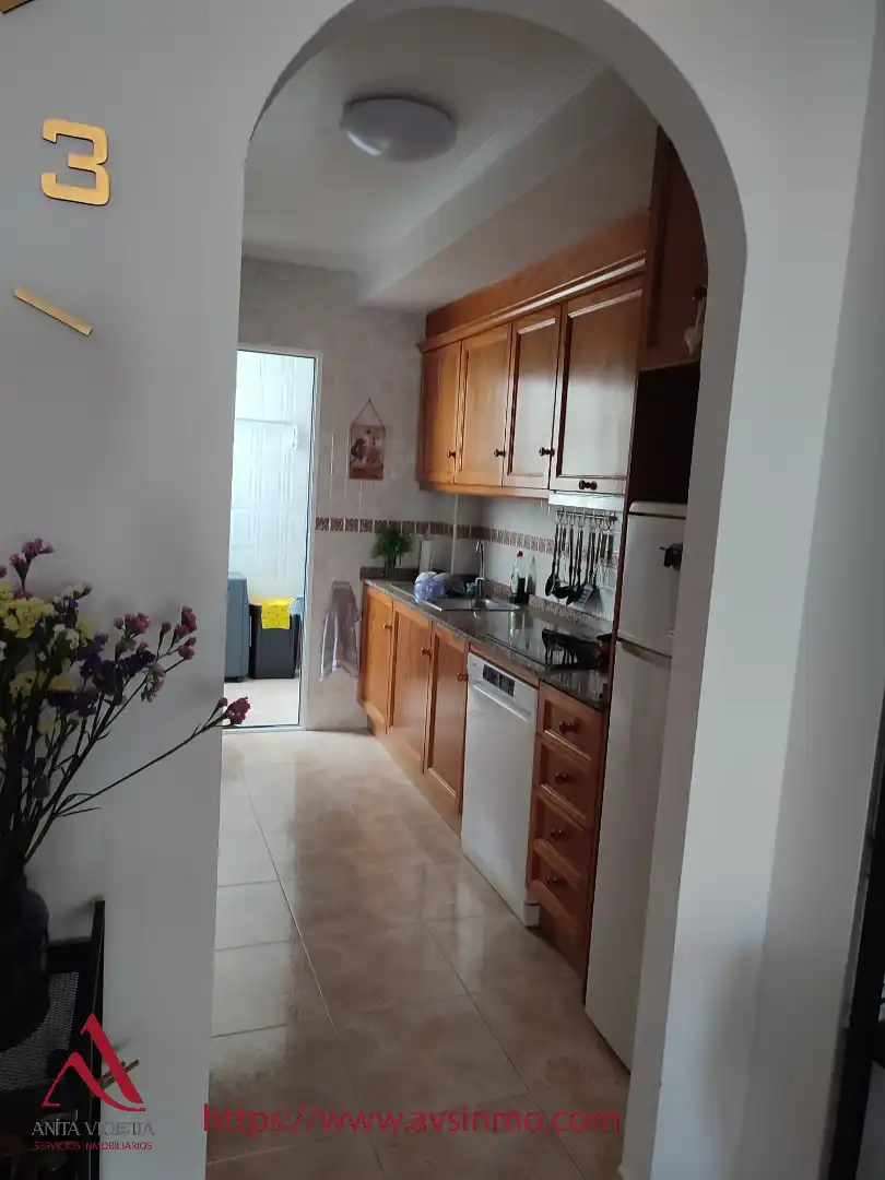 Cuina de Apartament en venda en Orihuela amb Aire condicionat, Moblat i Forn