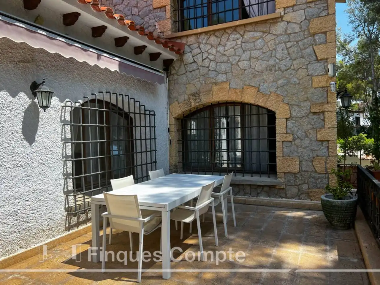 Terraza de Casa o chalet en venta en Roda de Berà con Jardín privado, Terraza y Piscina