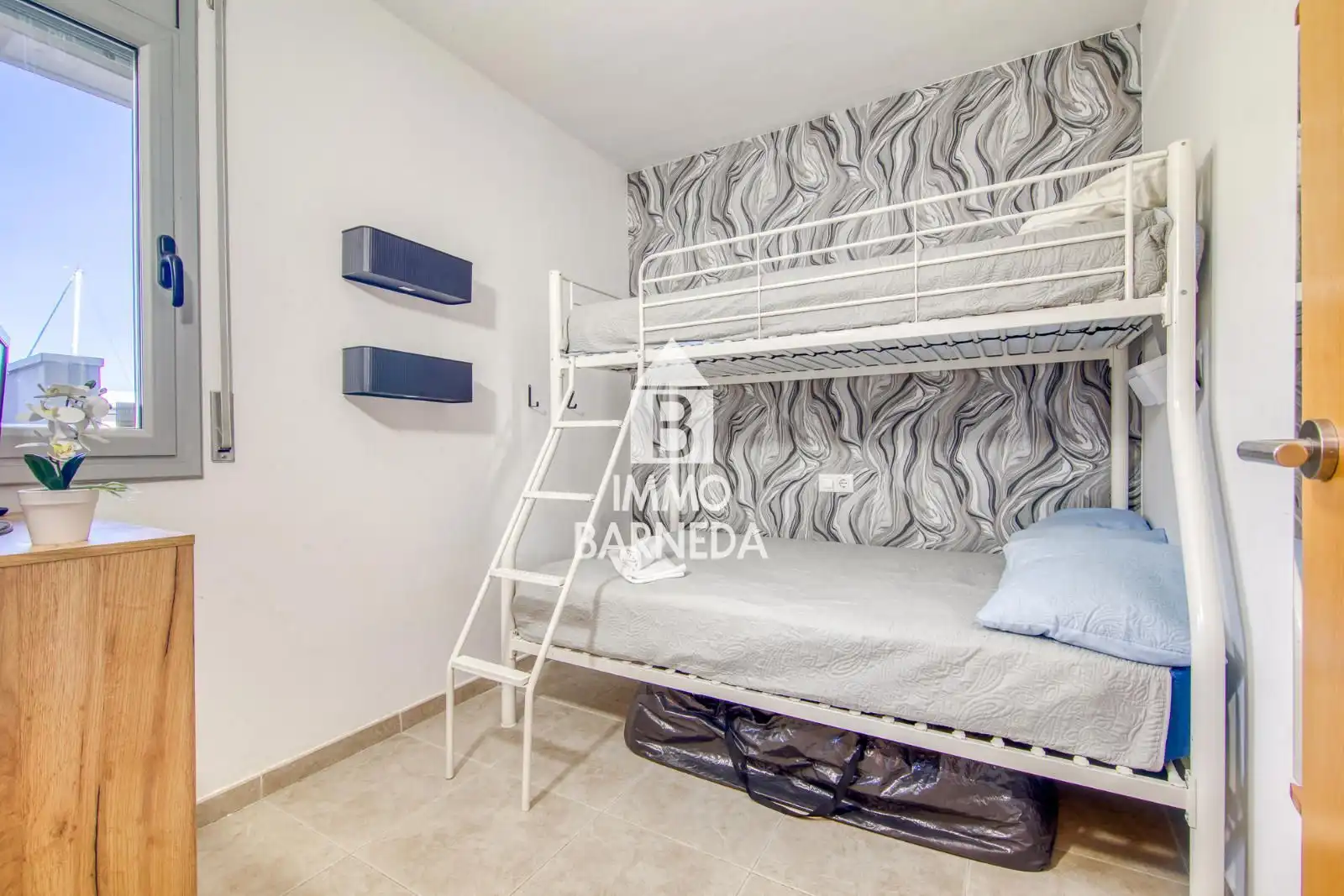 Bedroom of Flat for sale in Roses  with Air Conditioner, Heating and Terrace