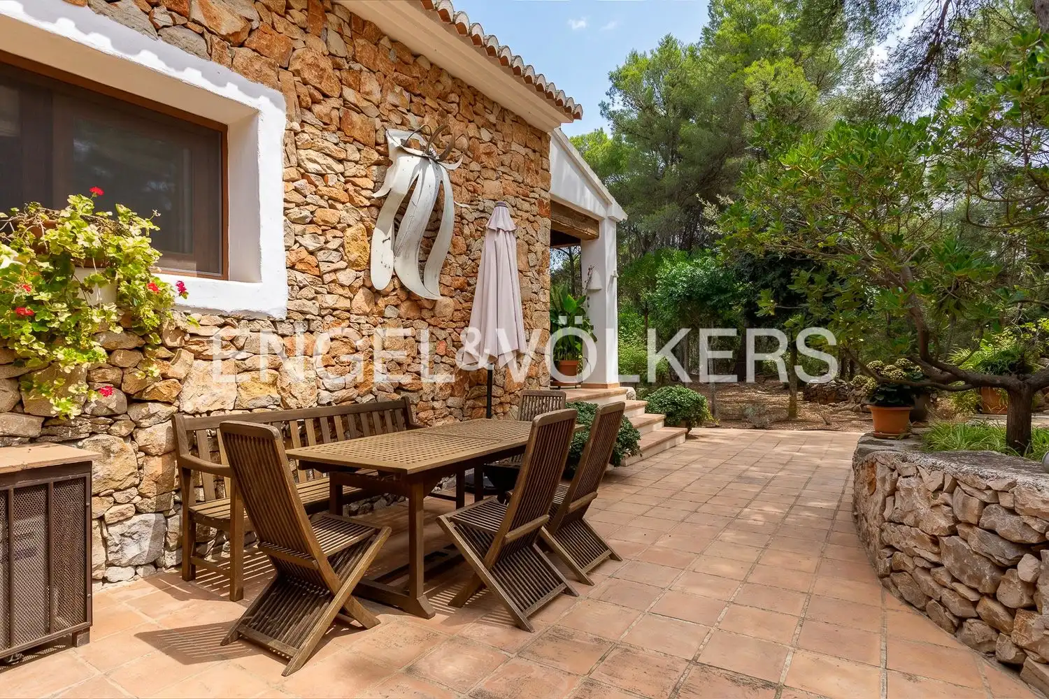 Terraza de Casa o chalet en venta en Jávea / Xàbia con Calefacción, Jardín privado y Terraza