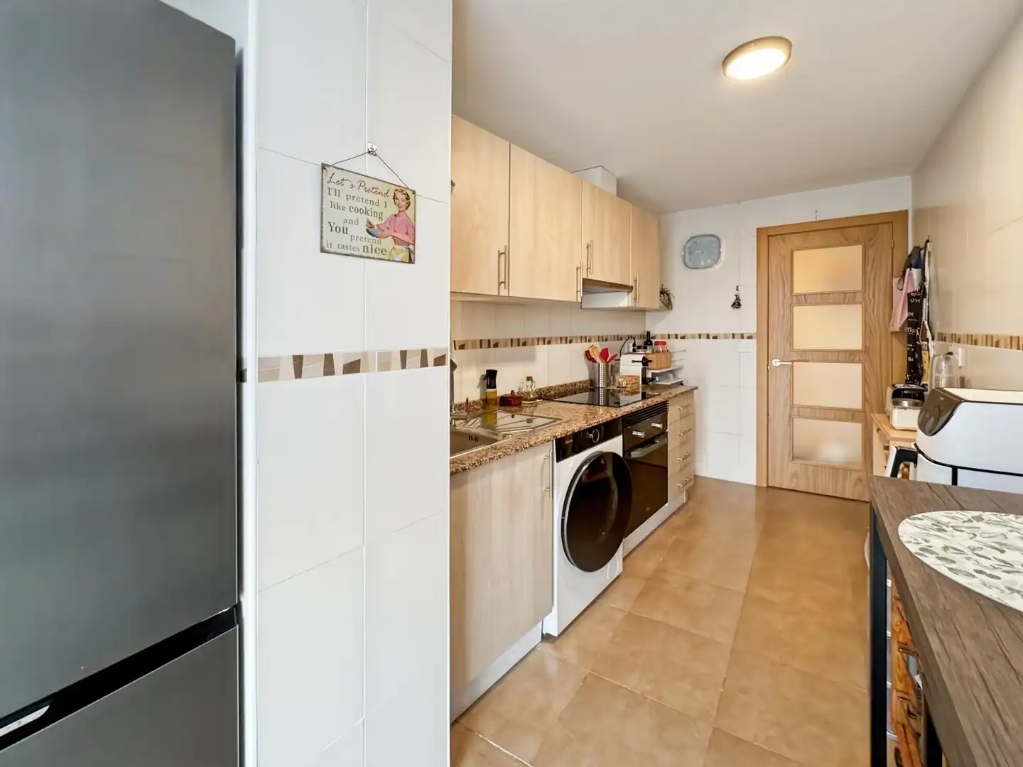 Cocina de Dúplex en venta en Villajoyosa / La Vila Joiosa con Calefacción, Terraza y Amueblado