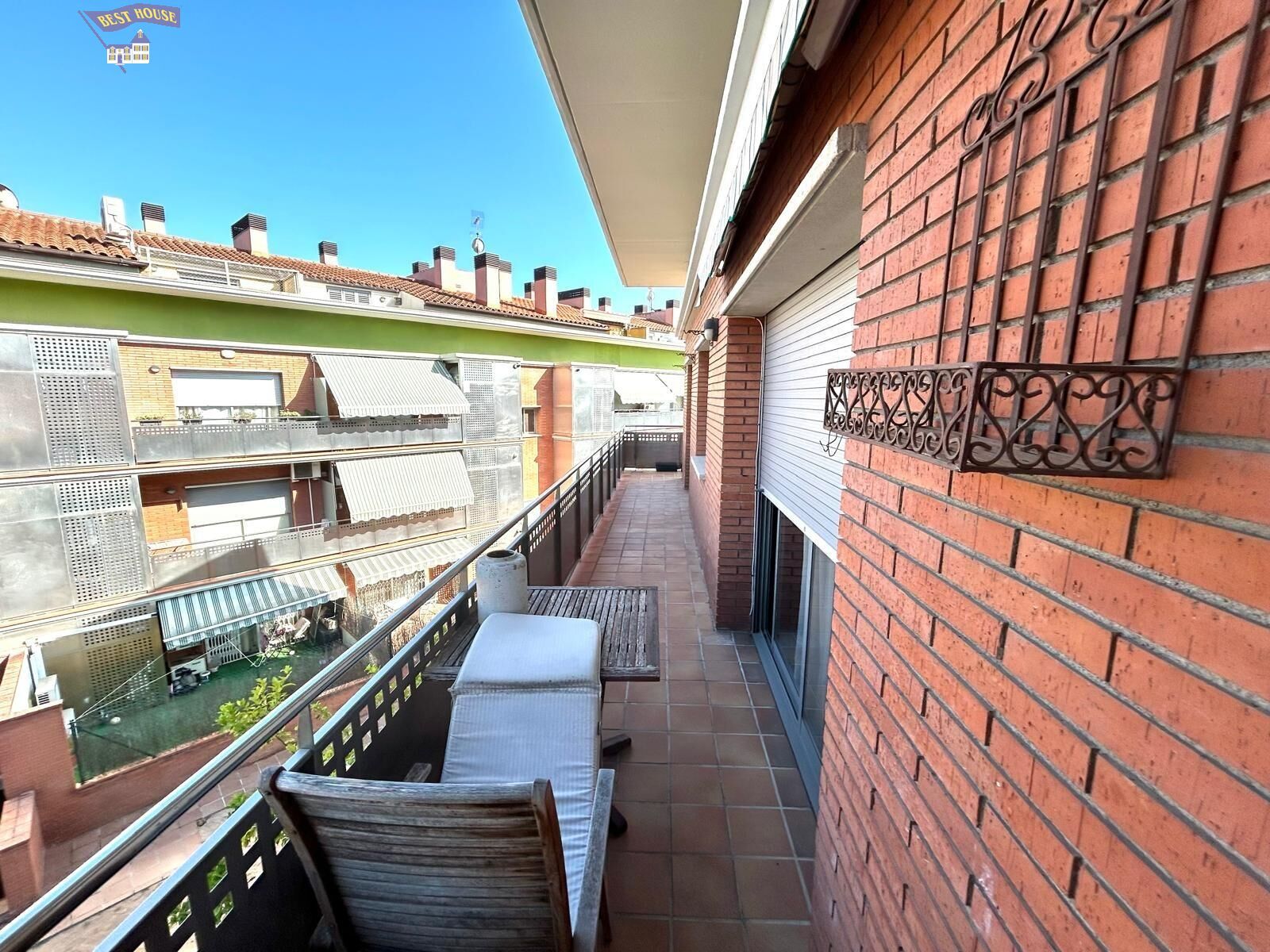 Terrace of Flat to rent in Rubí  with Heating and Terrace