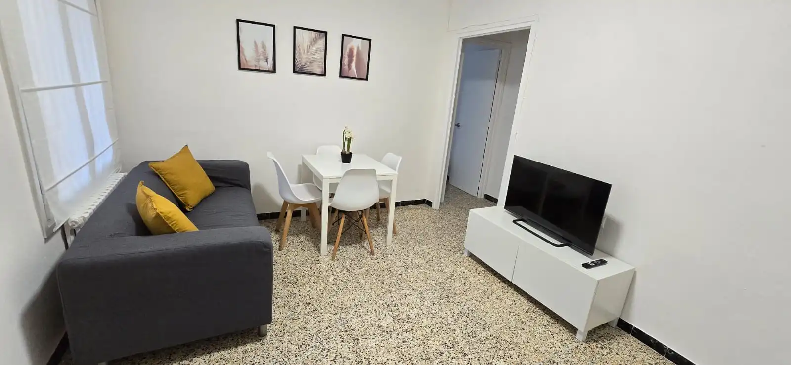 Sala de estar de Piso de alquiler en Manresa con Calefacción, Amueblado y Horno