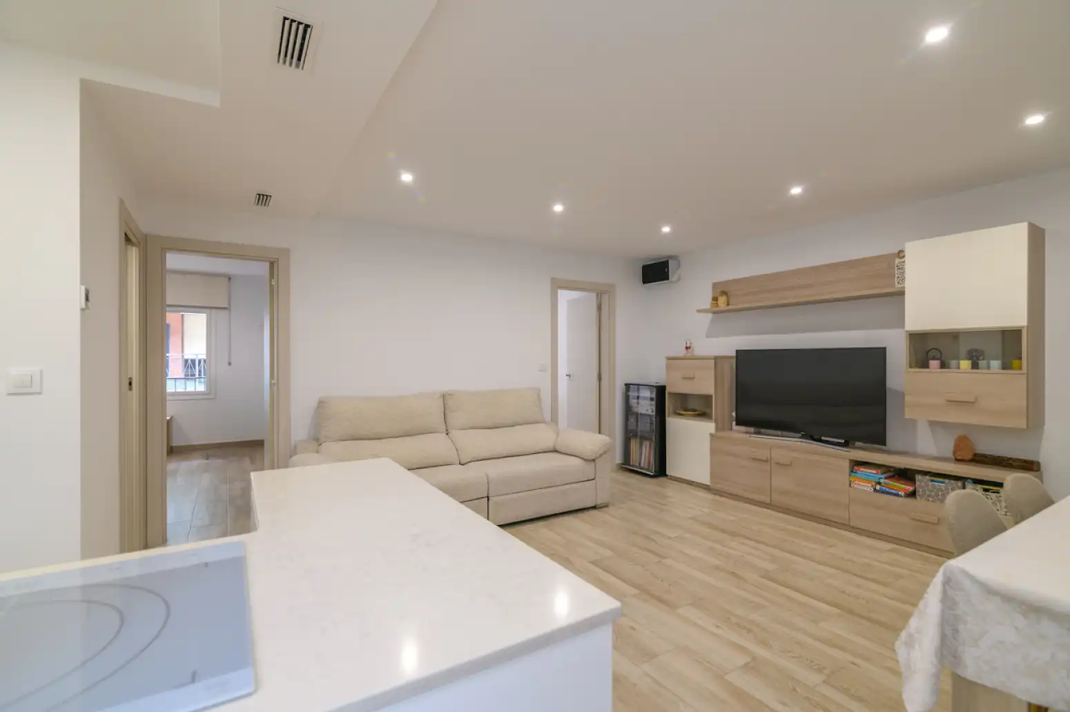 Sala d'estar de Pis en venda en Viladecans amb Aire condicionat, Calefacció i Parquet