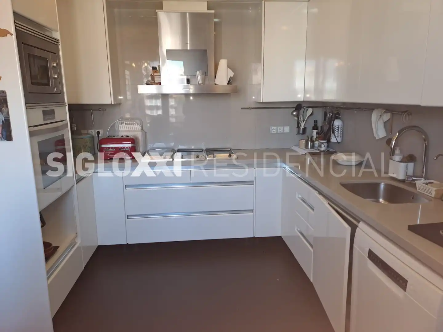 Cocina de Dúplex en venta en Barcelona con Aire acondicionado, Calefacción y Terraza