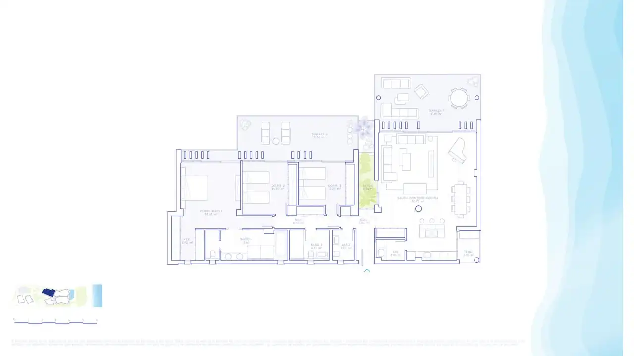 Apartment mit Aufzug zum Verkauf in Costa Natura, imagen 13