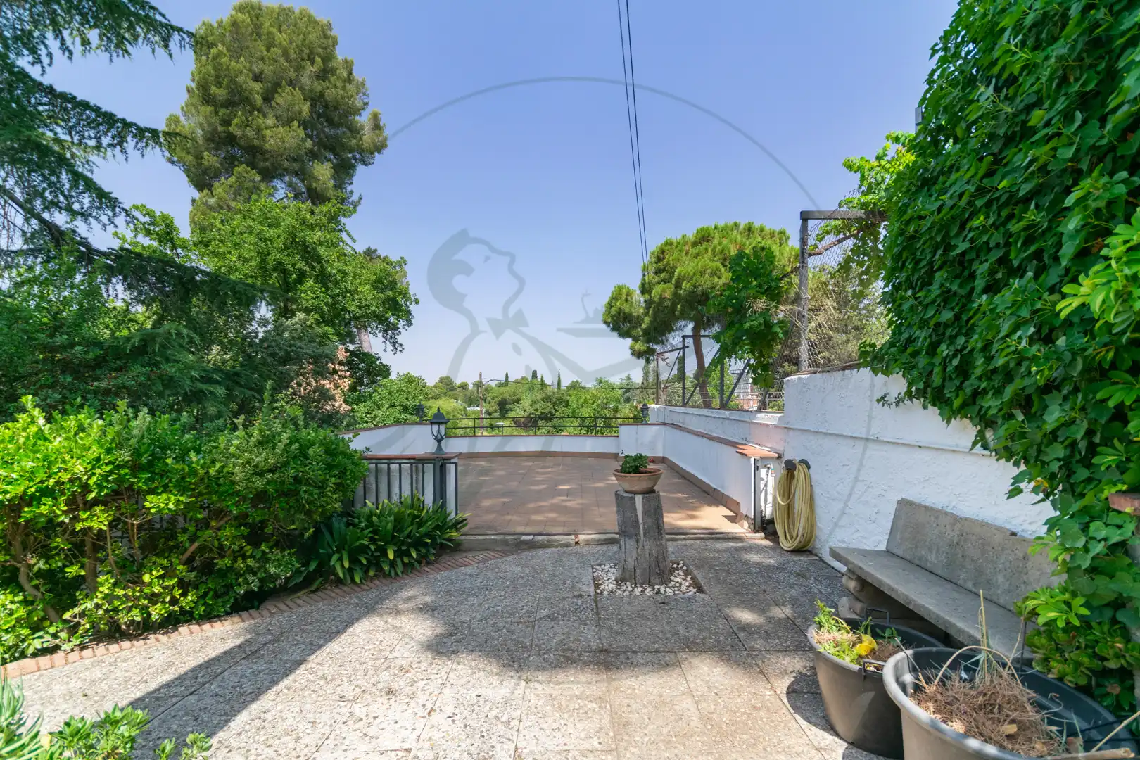 Exterior view of Houses for sale in Sant Cugat del Vallès  with Heating, Private garden and Parquet flooring