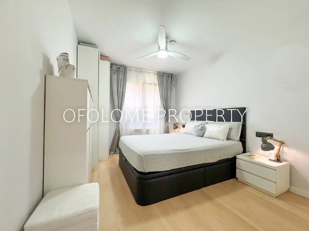 Bedroom of Flat for sale in Sabadell  with Parquet flooring and Balcony
