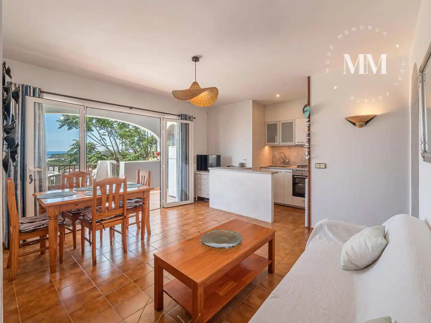 Kitchen of Apartments for sale in Alaior  with Terrace, Furnished and Community pool