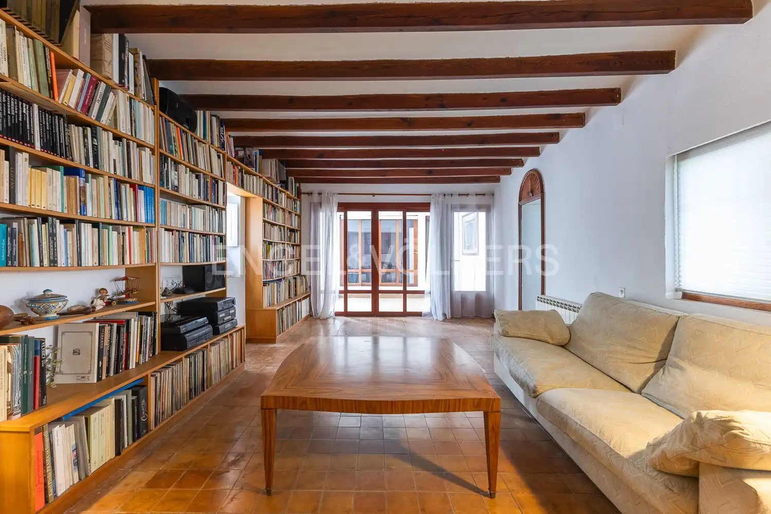 Living room of Houses for sale in Dénia  with Heating, Private garden and Parquet flooring