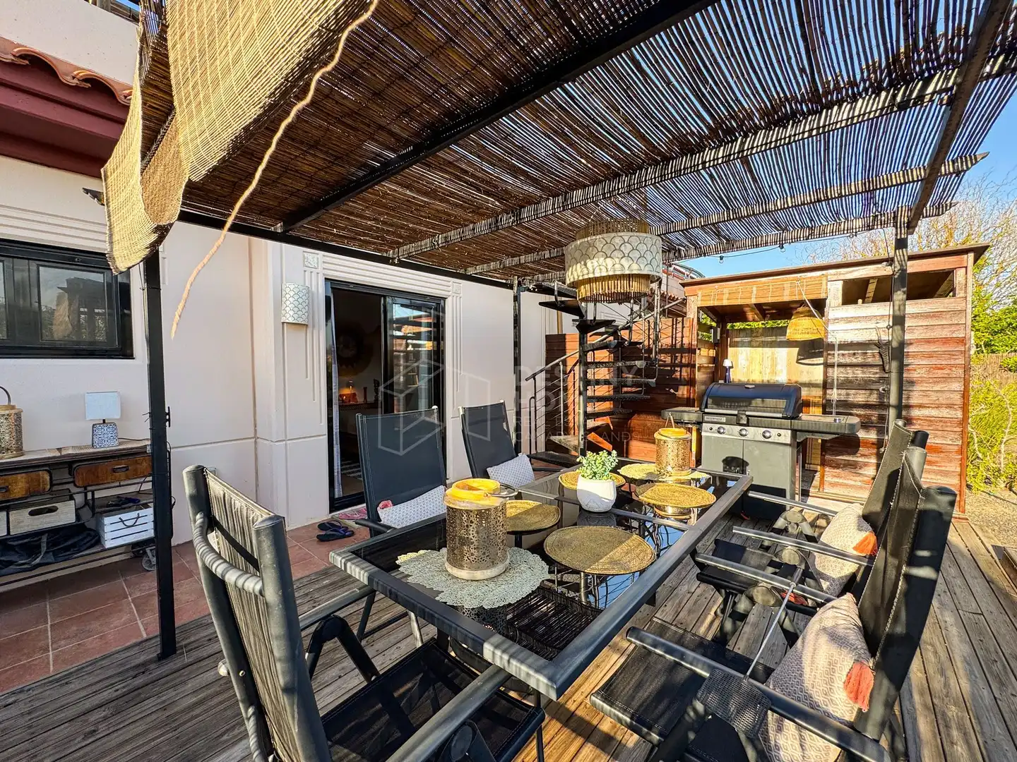 Terrassa de Casa adosada en venda en La Oliva amb Aire condicionat, Jardí privat i Terrassa