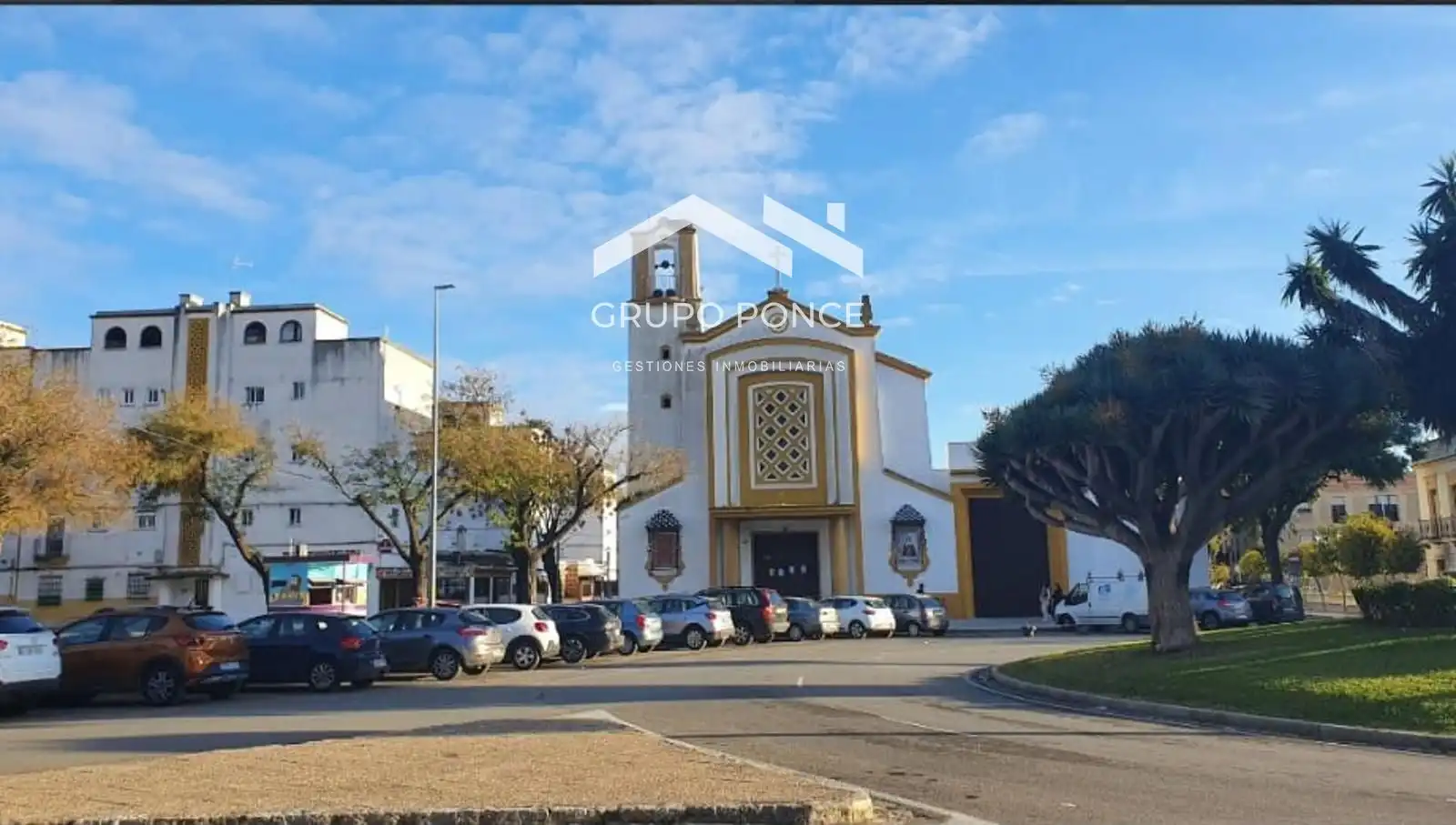 Exterior view of Flat for sale in Jerez de la Frontera  with Air Conditioner