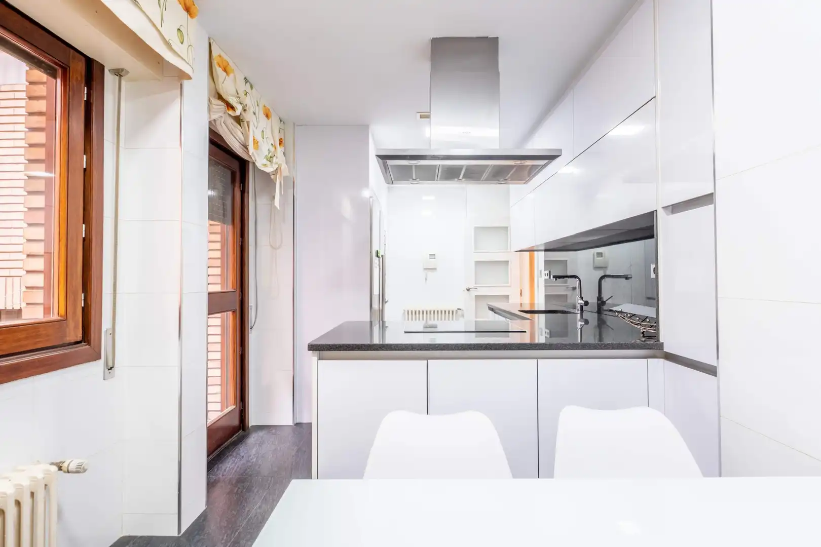 Cocina de Piso de alquiler en Zaragoza con Aire acondicionado, Calefacción y Parquet