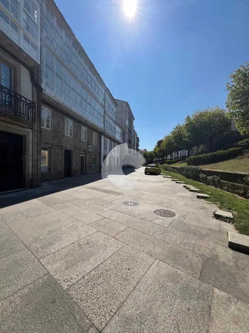 Exterior view of Flat for sale in Santiago de Compostela   with Terrace