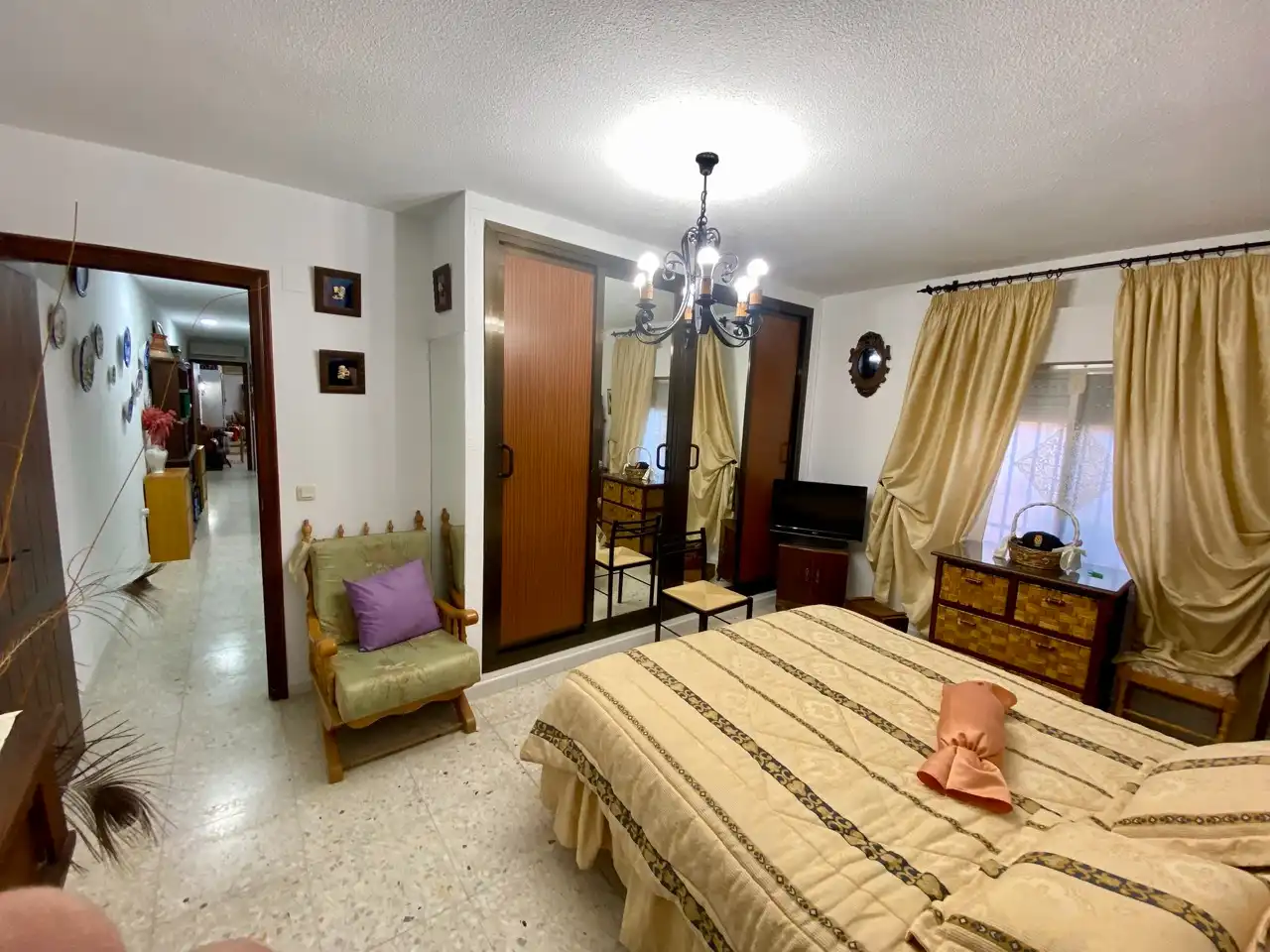 Dormitori de Casa adosada en venda en Malagón amb Aire condicionat, Calefacció i Jardí privat