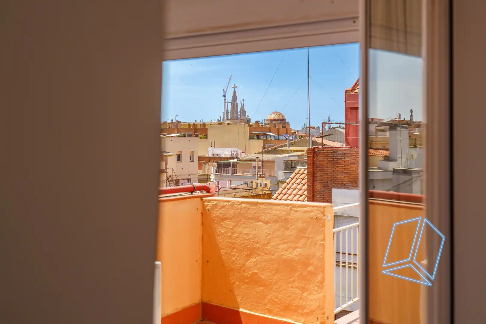 Balcony of Attic for sale in Barcelona  with Heating and Terrace
