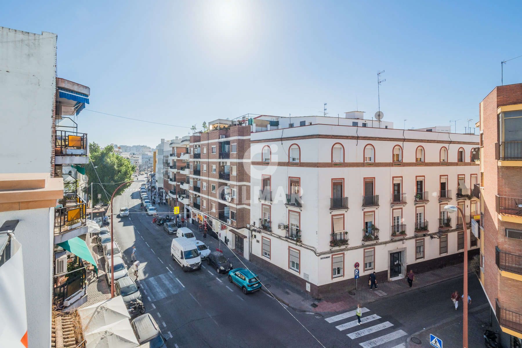 Vista exterior de Àtic en venda en  Sevilla Capital amb Calefacció, Traster i Piscina