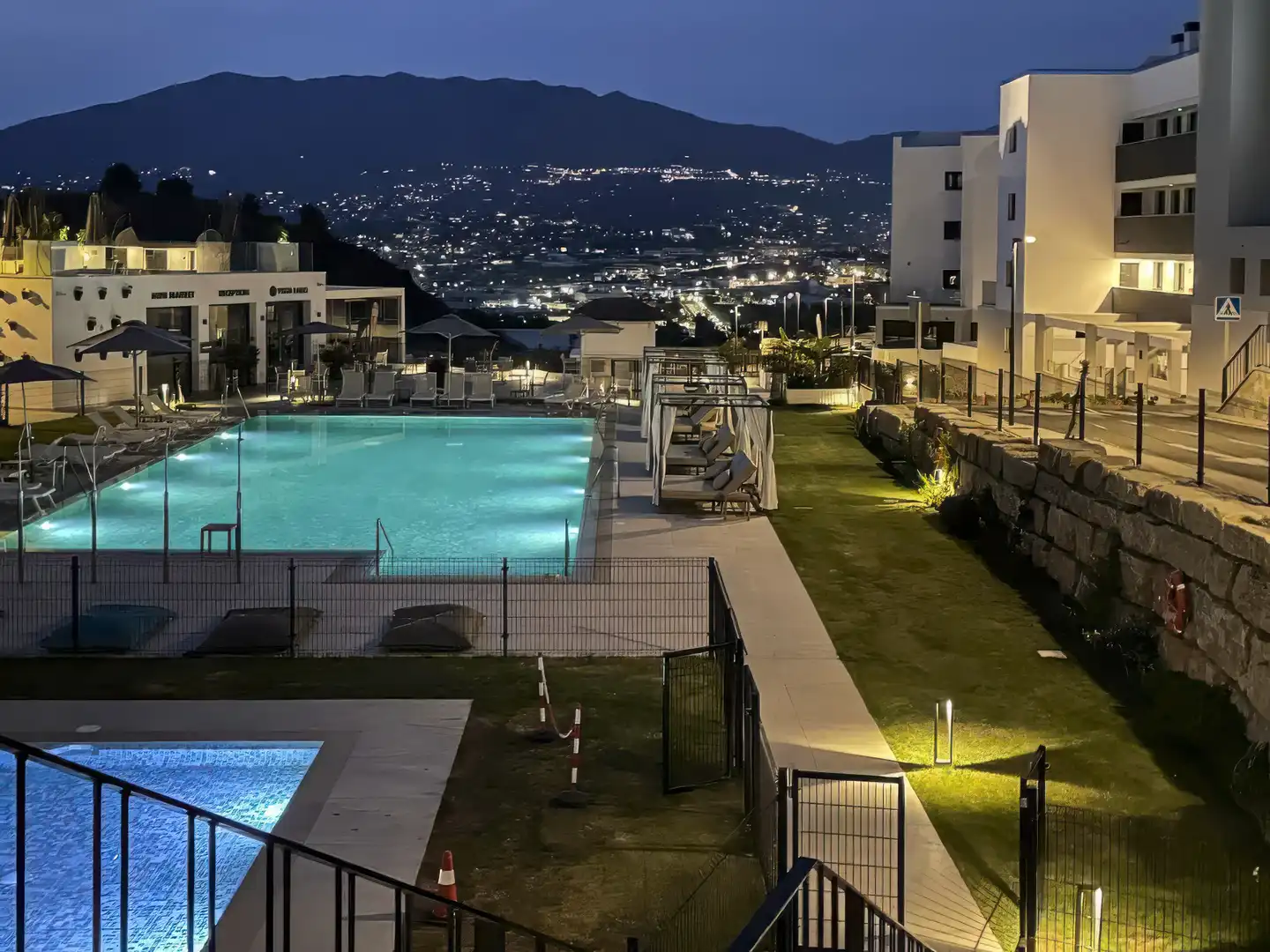 Piscina de Apartamento en venta en Mijas con Aire acondicionado, Terraza y Piscina