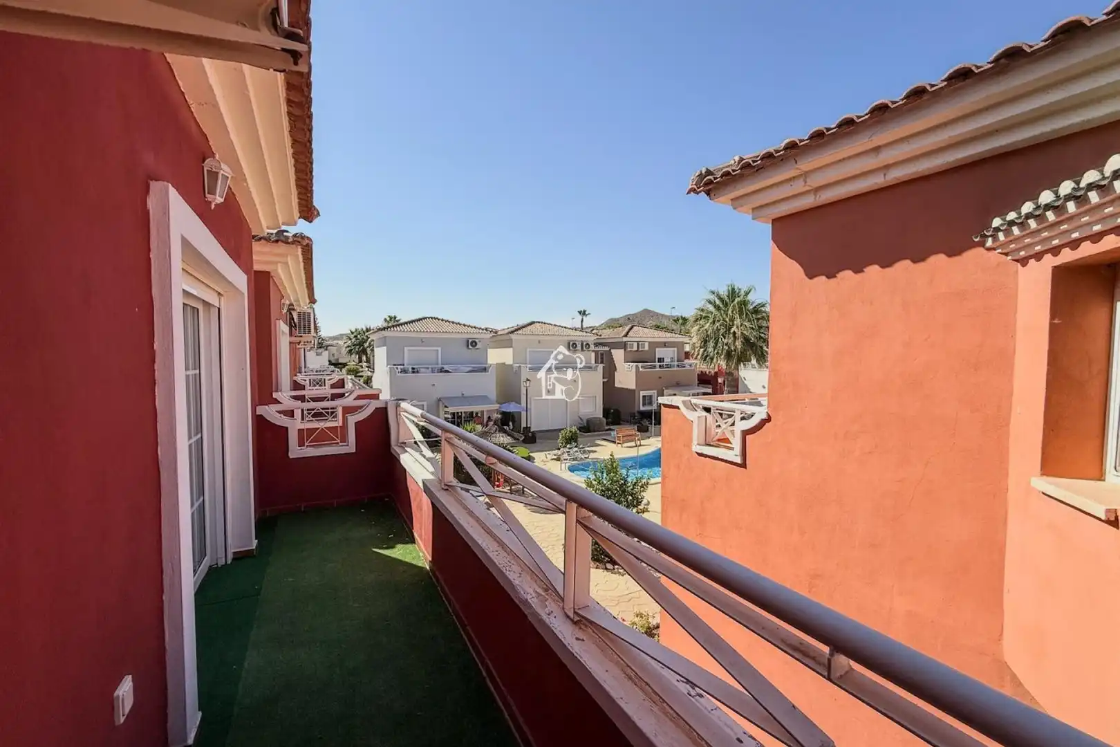 Terraza de Casa adosada de alquiler en Murcia con Aire acondicionado, Terraza y Piscina