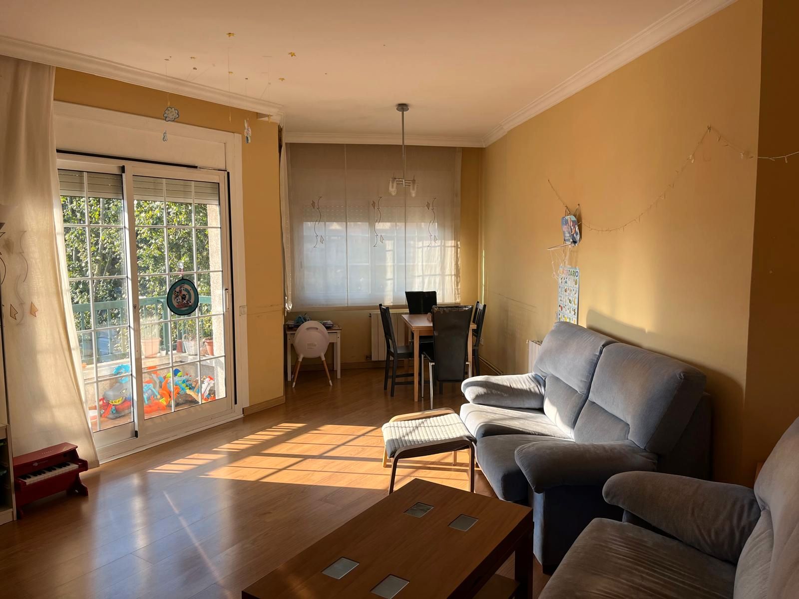 Sala d'estar de Pis en venda en Sant Adrià de Besòs amb Aire condicionat