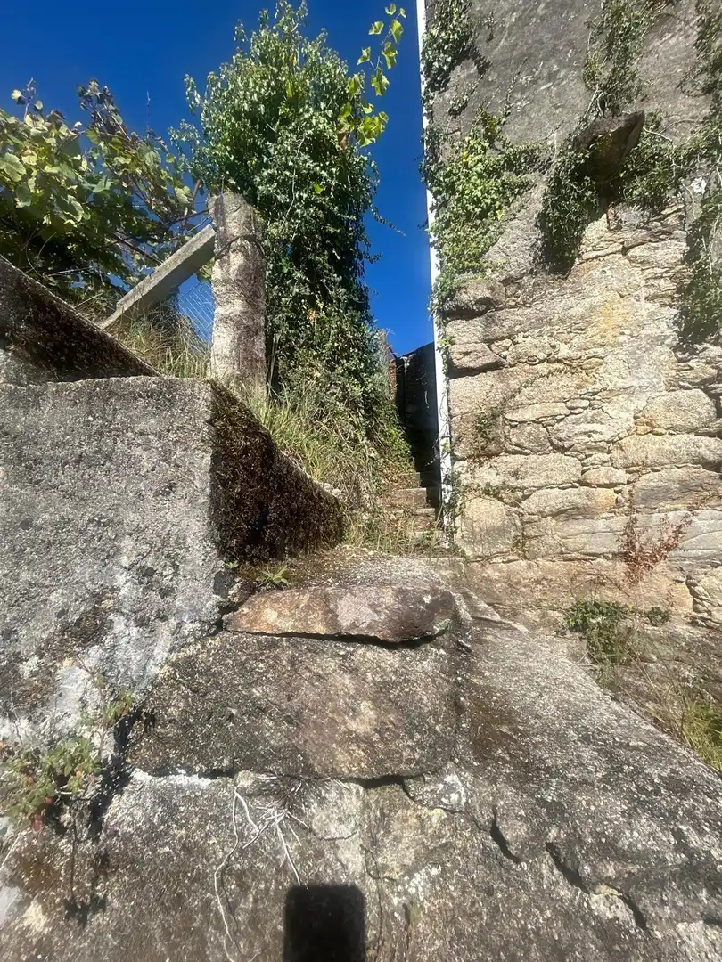 Vista exterior de Finca rústica en venda en Boiro, A Coruña