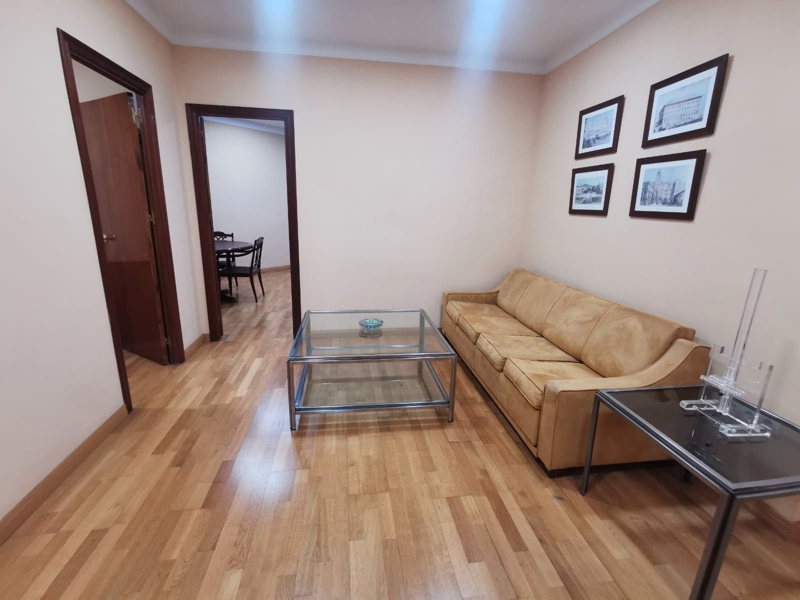 Living room of Office to rent in Málaga Capital  with Air Conditioner, Heating and Furnished