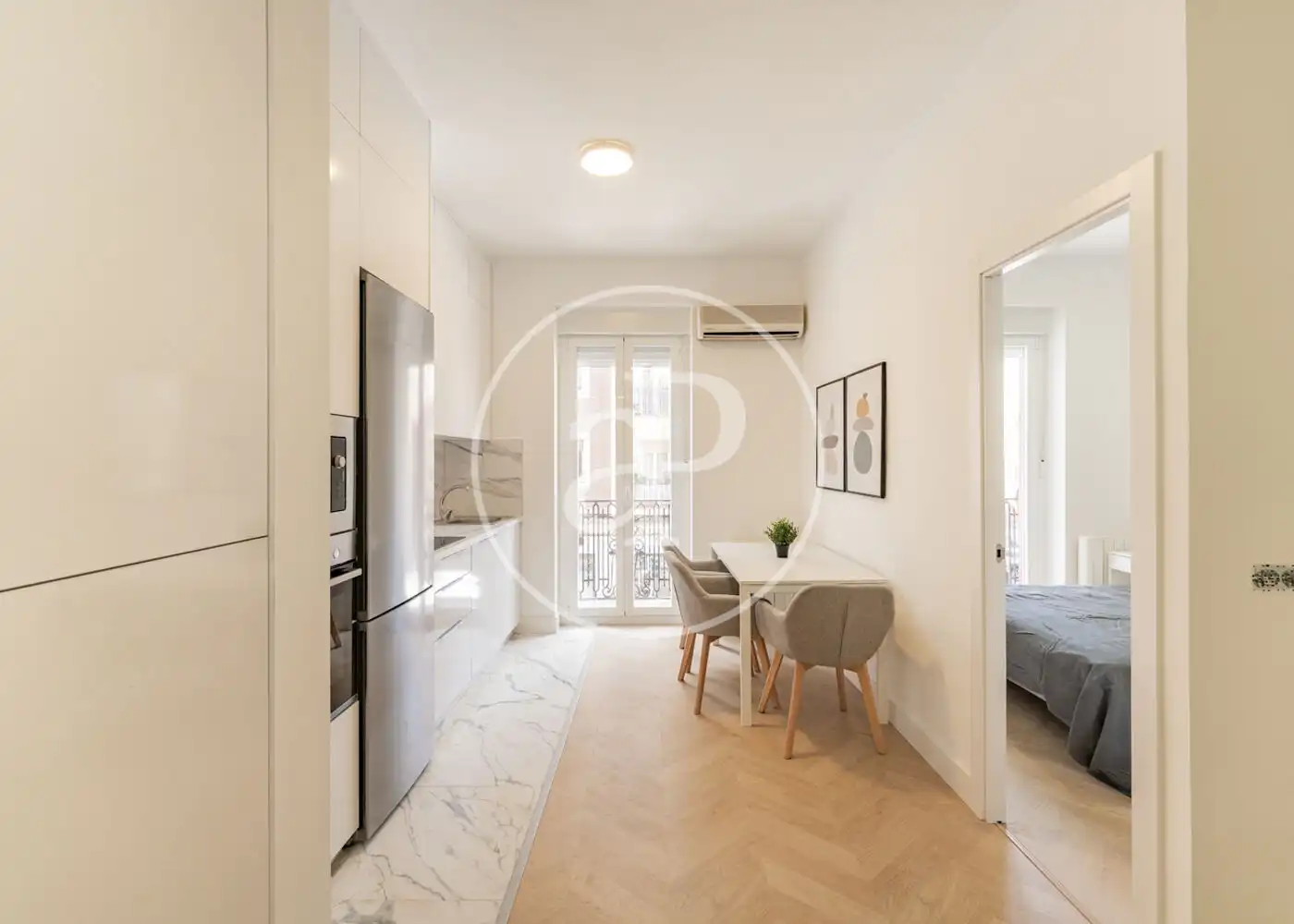 Vista exterior de Piso en venta en Barrio de Salamanca