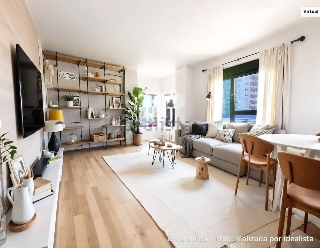 Sala de estar de Piso en venta en Getxo  con Trastero y Piscina comunitaria