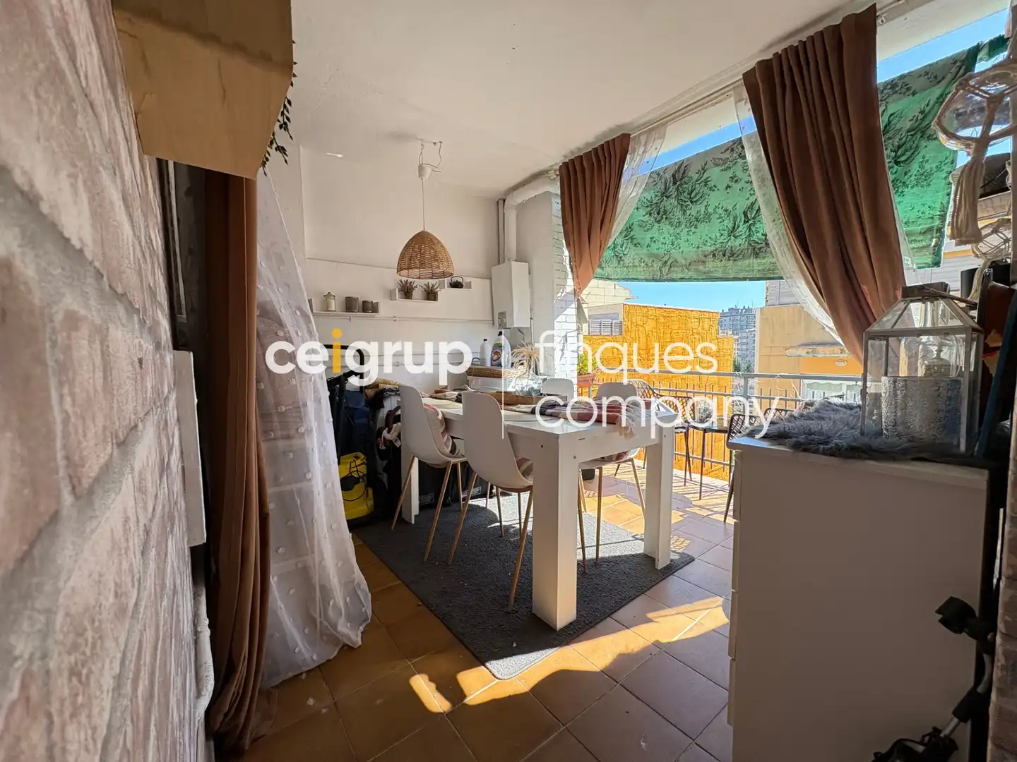 Balcony of Flat for sale in Girona  with Terrace