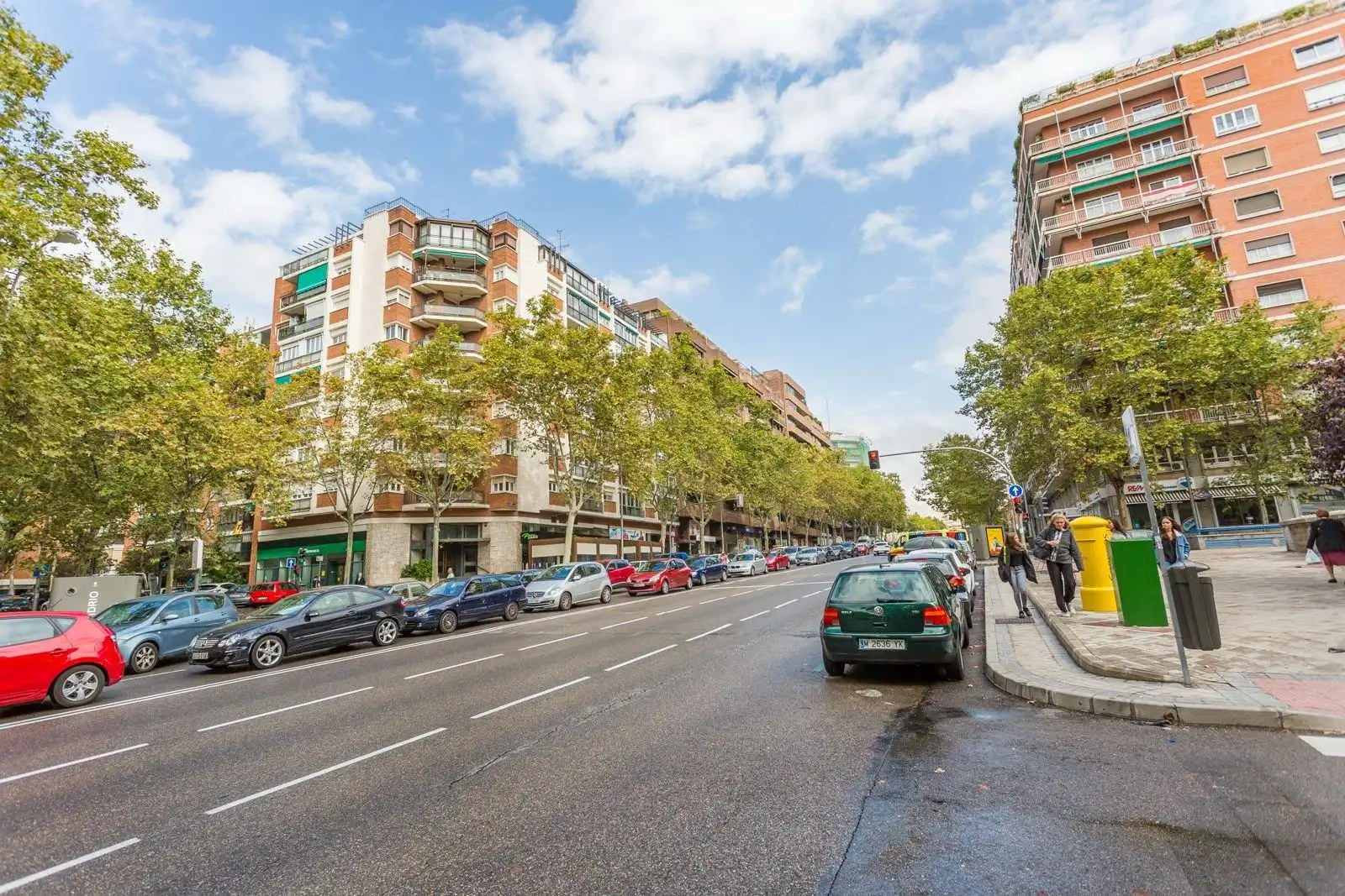 Vista exterior de Piso de alquiler en Madrid con Aire acondicionado, Calefacción y Terraza