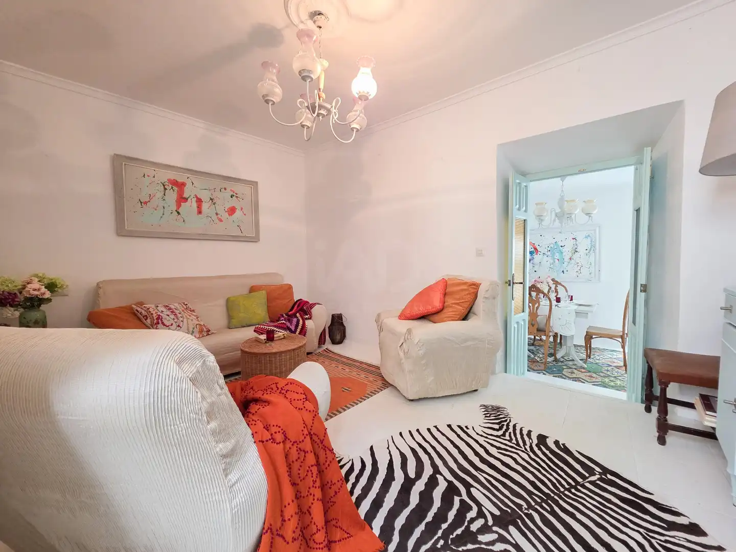 Sala d'estar de Casa o xalet en venda en Archidona amb Terrassa i Piscina
