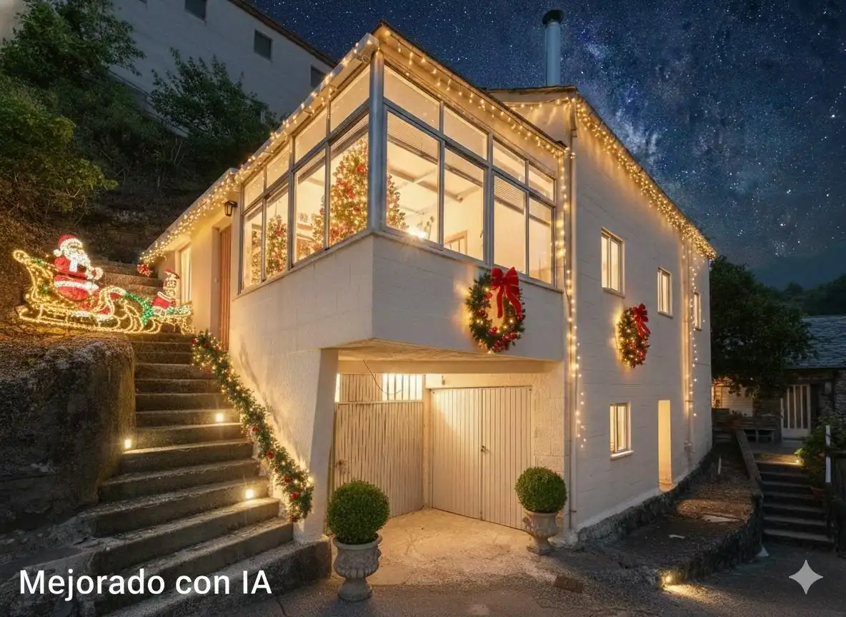 Vista exterior de Casa o xalet en venda en Ibias amb Calefacció, Terrassa i Moblat