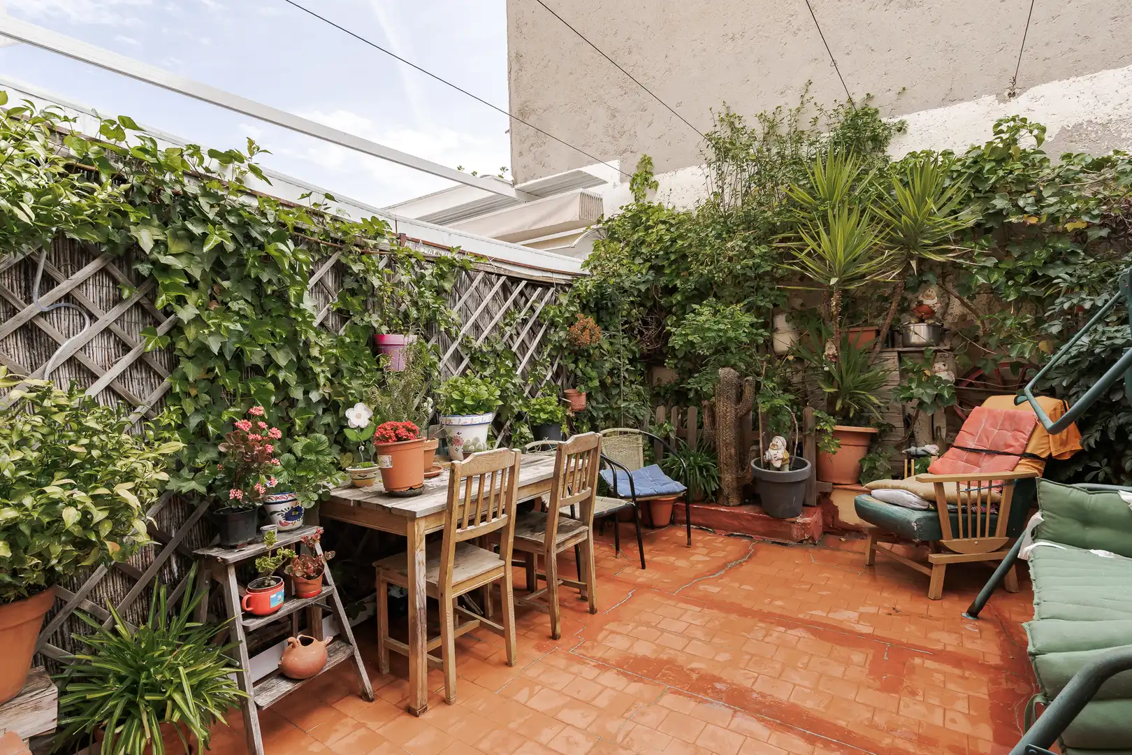 Terraza de Piso en venta en  Madrid Capital con Jardín privado, Terraza y Balcón